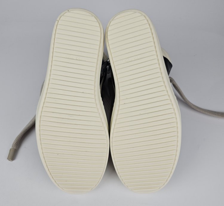 Rick Owens Geobasket Jumbo Laces Sneakers New 40