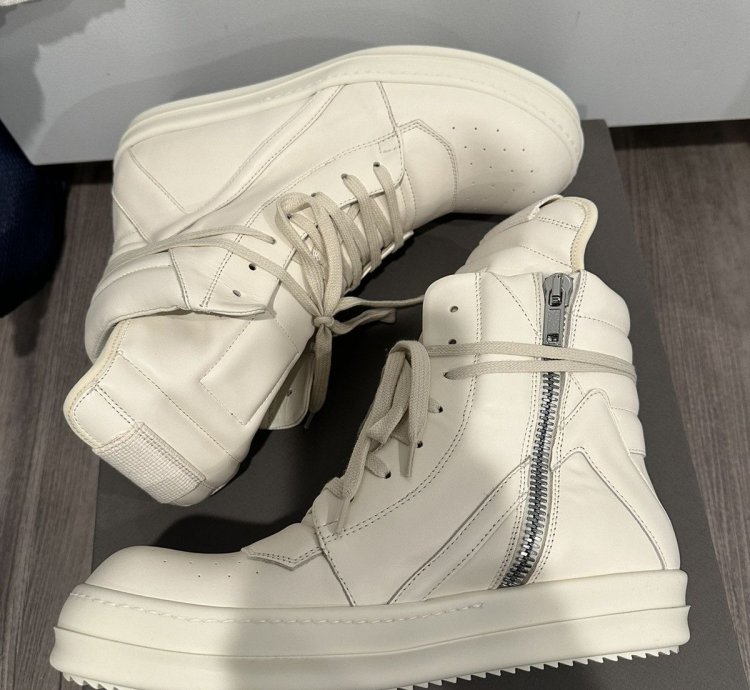 Rick owens geobasket milk size 41 5