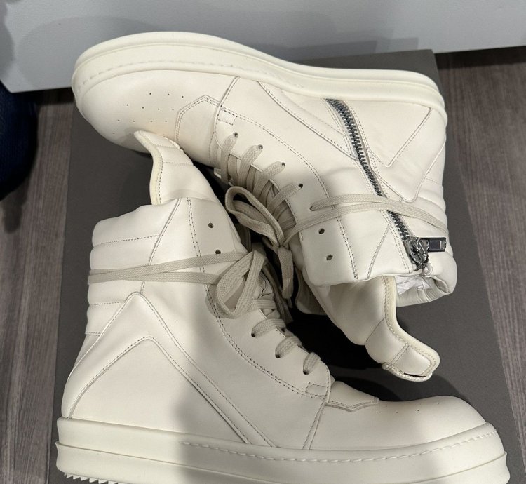 Rick owens geobasket milk size 41 5