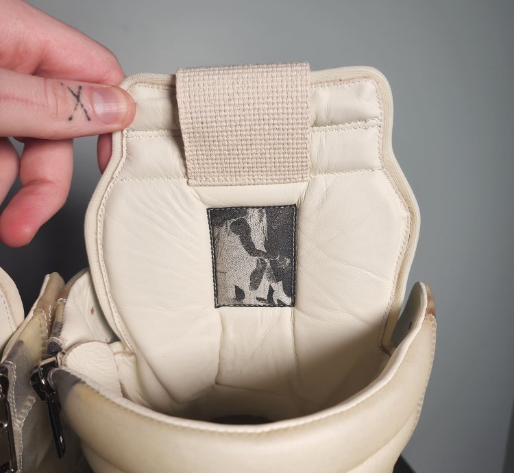 Rick Owens Geobasket Rare Transparent Cow Leather SS23