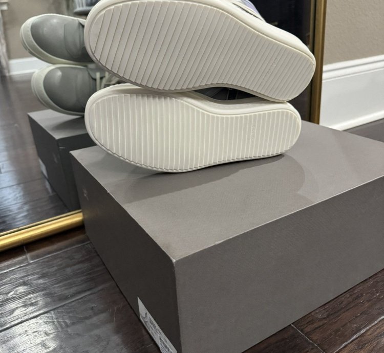 Rick Owens Geobasket Reflective Pearl