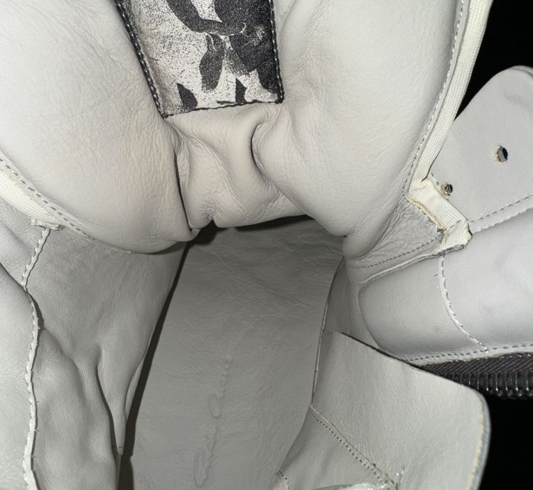 Rick Owens Geobasket Reflective Pearl