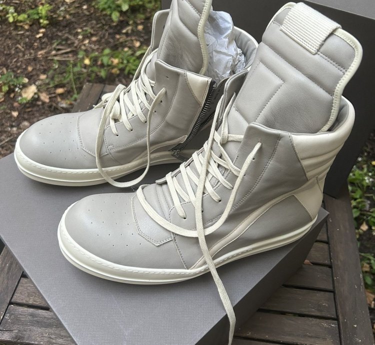 Rick Owens geobasket shoes RU01D3894 LCO