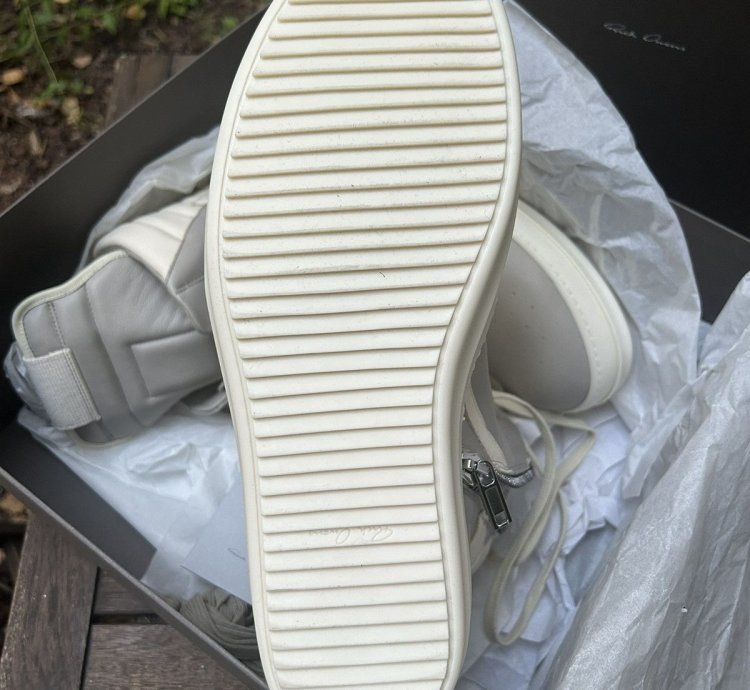 Rick Owens geobasket shoes RU01D3894 LCO