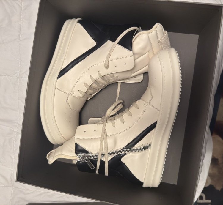 Rick Owens Geobasket Sneakers