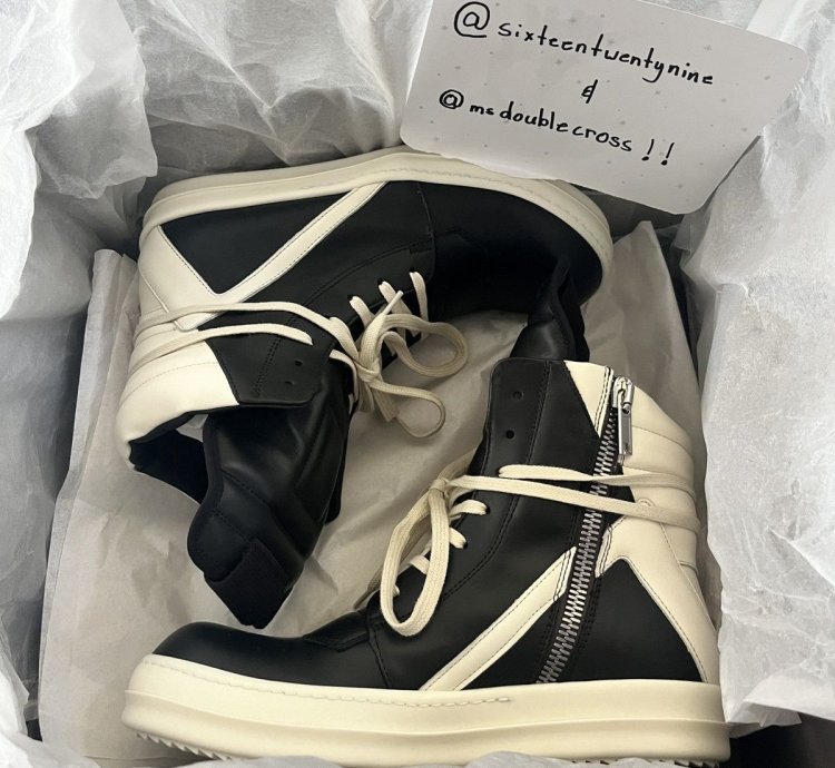 RICK OWENS GEOBASKETS