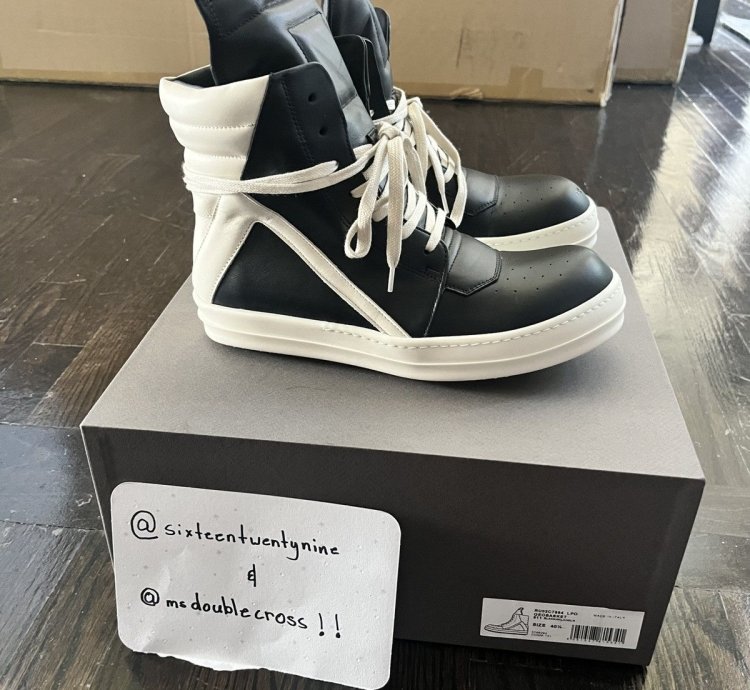 RICK OWENS GEOBASKETS