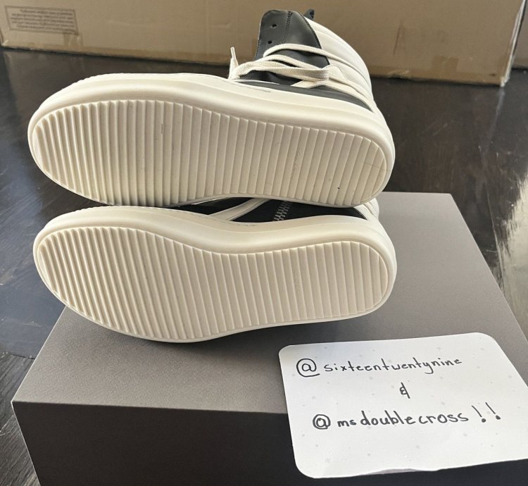 RICK OWENS GEOBASKETS
