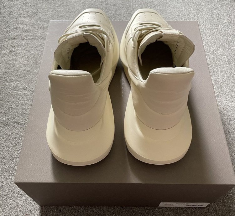 Rick Owens Geth Runner LPO Milk US 9 5 EU 42 5 NEW