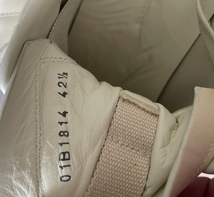 Rick Owens Geth Runner LPO Milk US 9 5 EU 42 5 NEW