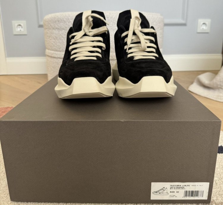 Rick Owens Geth Runner Sued 43