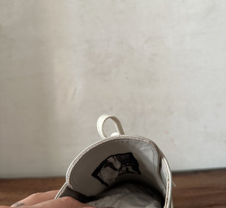 Rick Owens Grey Low Top Ramones