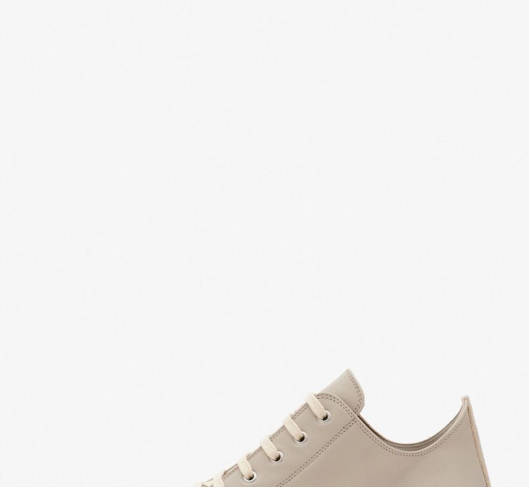 Rick Owens Grey Low Top Ramones