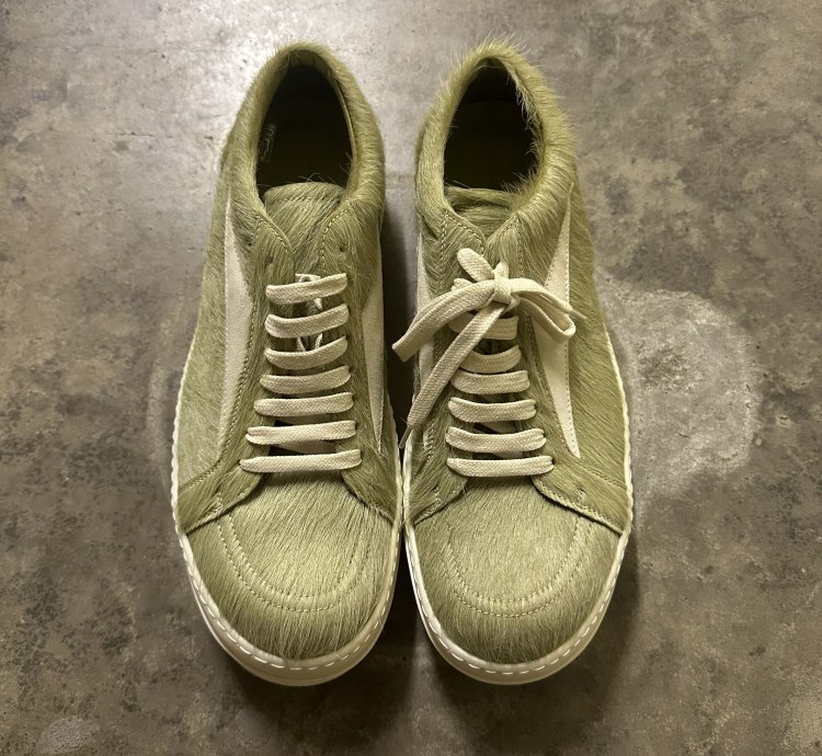 Rick Owens Grinch Pony Hair Vans