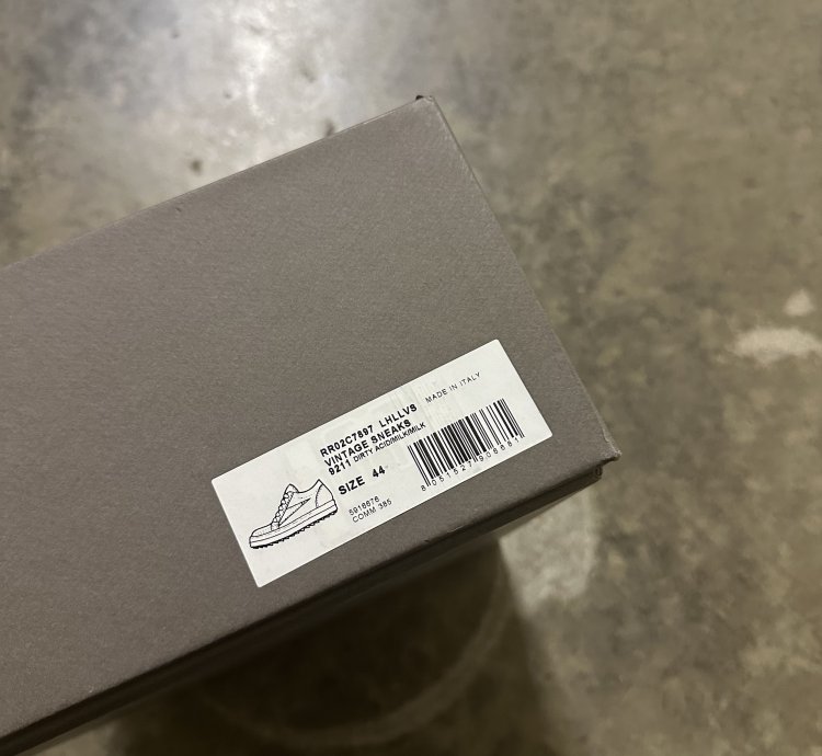Rick Owens Grinch Pony Hair Vans