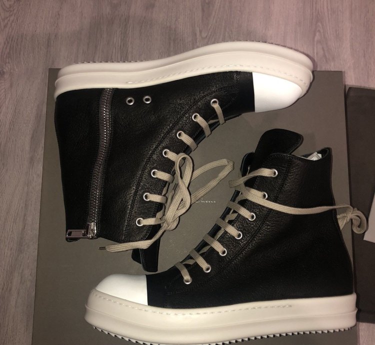 Rick Owens Hi Sneakers Ramones