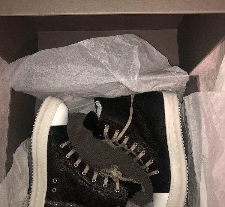 Rick Owens Hi Sneakers Ramones