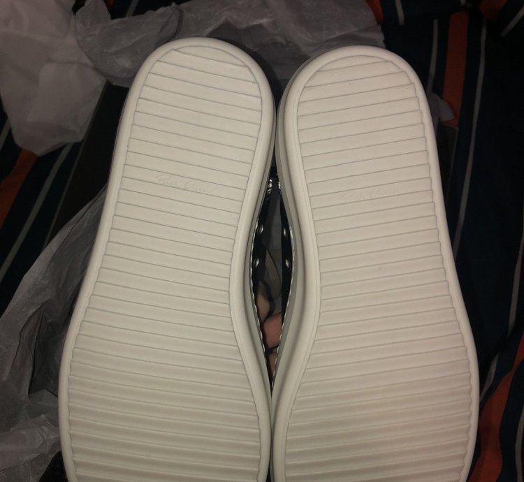 Rick Owens Hi Sneakers Ramones
