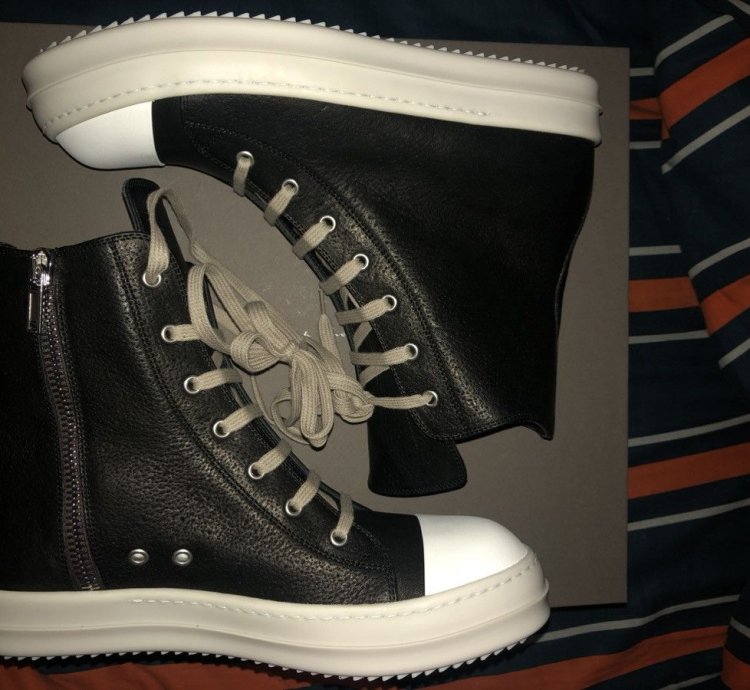 Rick Owens Hi Sneakers Ramones