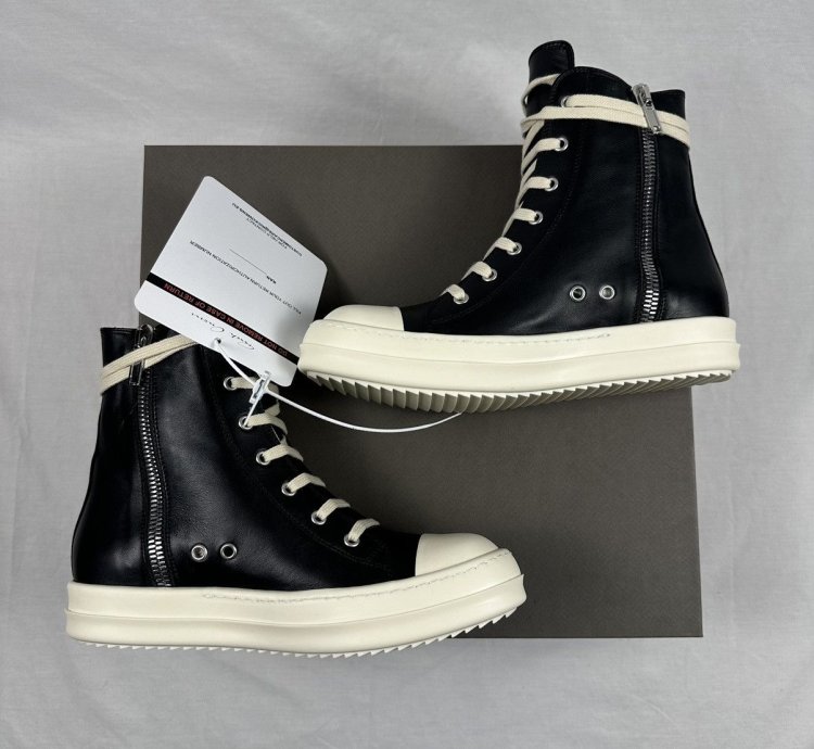 Rick Owens Hi-Top Mainline Ramones