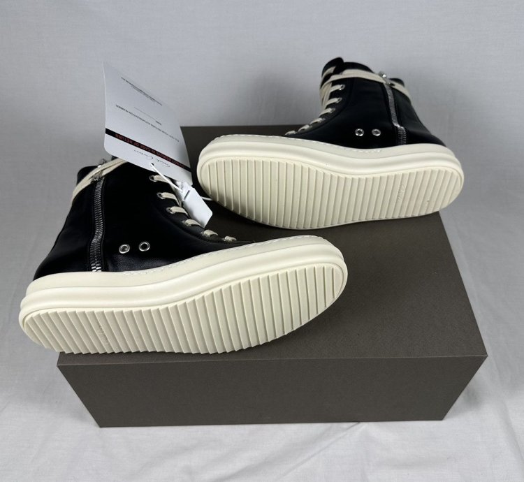 Rick Owens Hi-Top Mainline Ramones