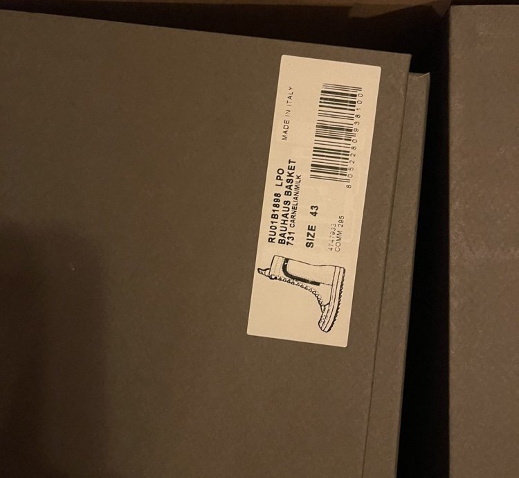 Rick Owens high Bauhaus sneakers