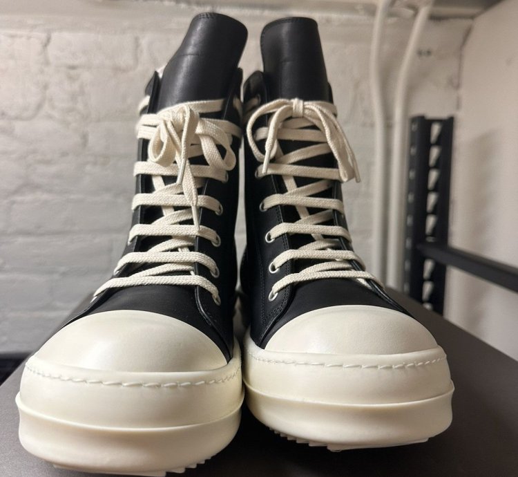 Rick Owens high top sneaks Ramones size 41
