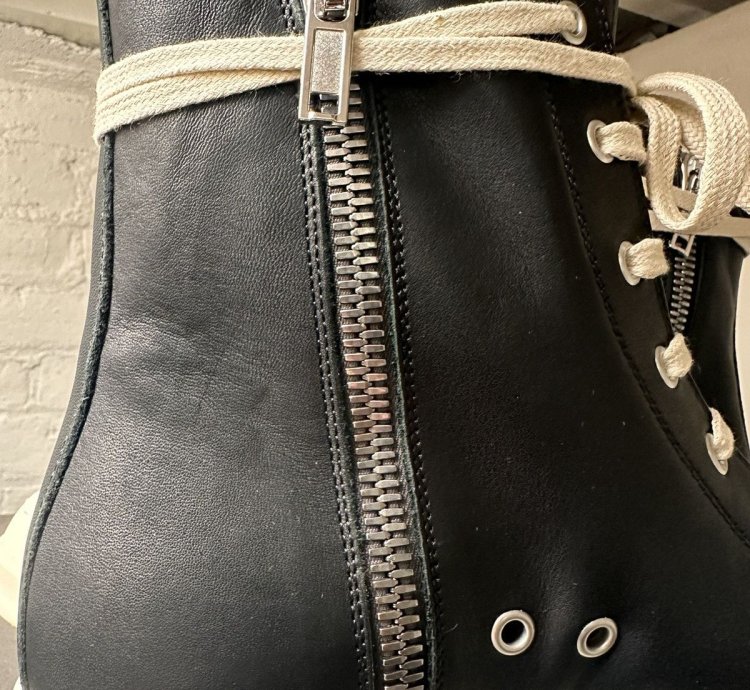 Rick Owens high top sneaks Ramones size 41