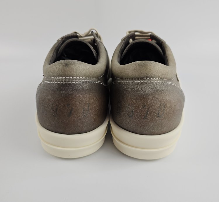 Rick Owens Hollywood Vintage 1110 Dust Milk Low Sneakers