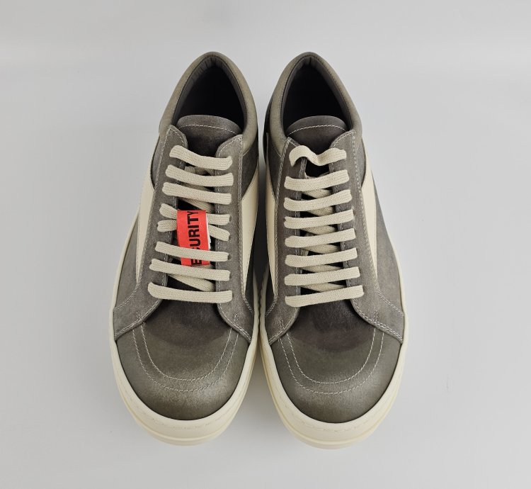 Rick Owens Hollywood Vintage 1110 Dust Milk Low Sneakers