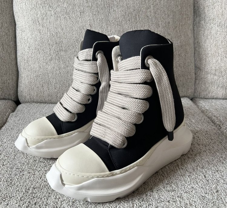 Rick Owens Jumbo Lace Abstract Ramones