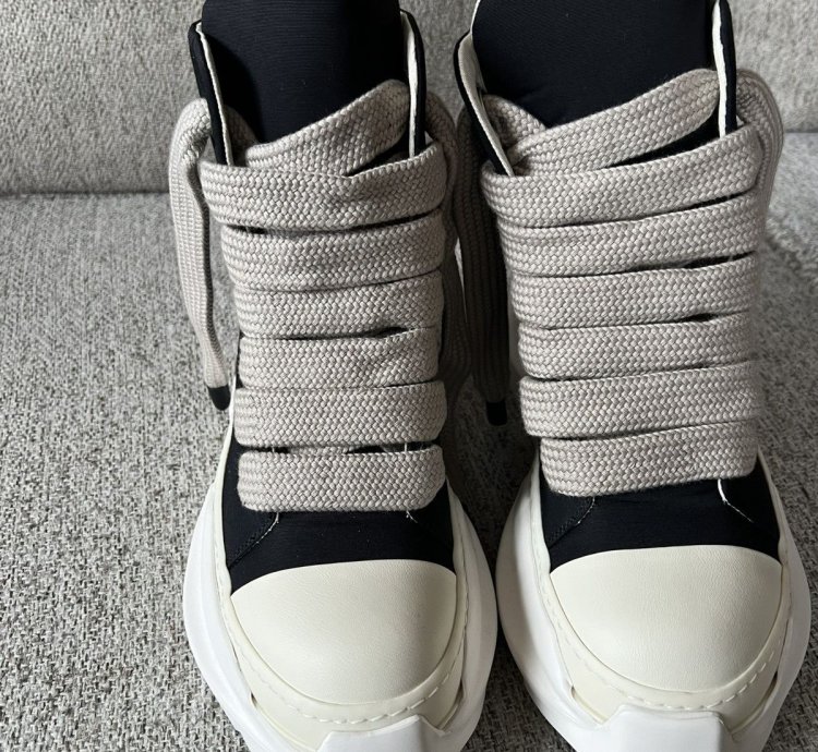 Rick Owens Jumbo Lace Abstract Ramones