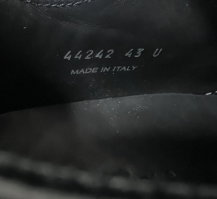 RICK OWENS JUMBO LACE RAMONES LOW SNEAKER