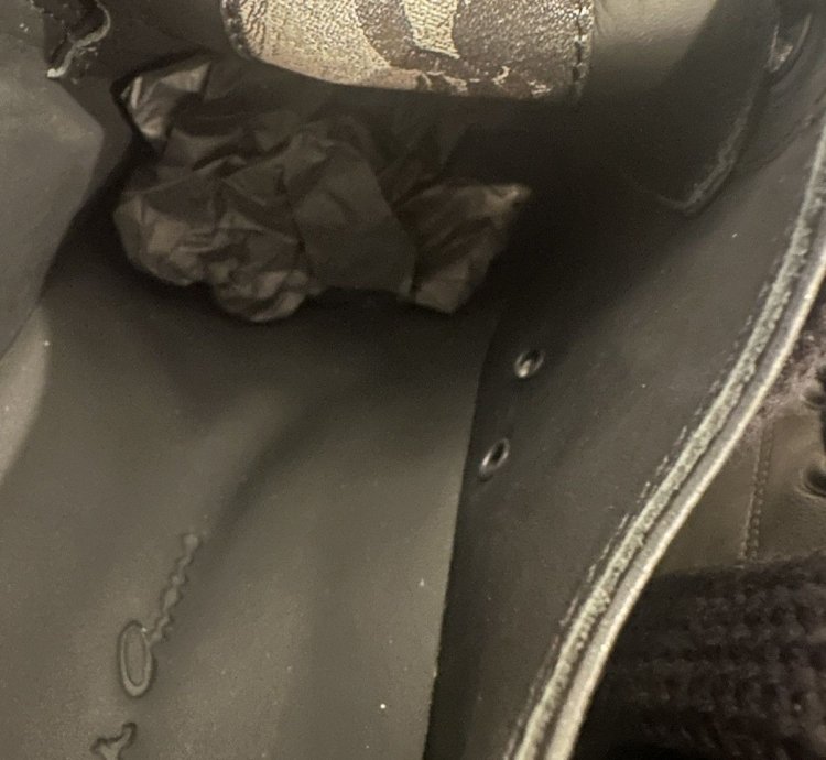 Rick Owens jumbo lace ramones low triple black size 45