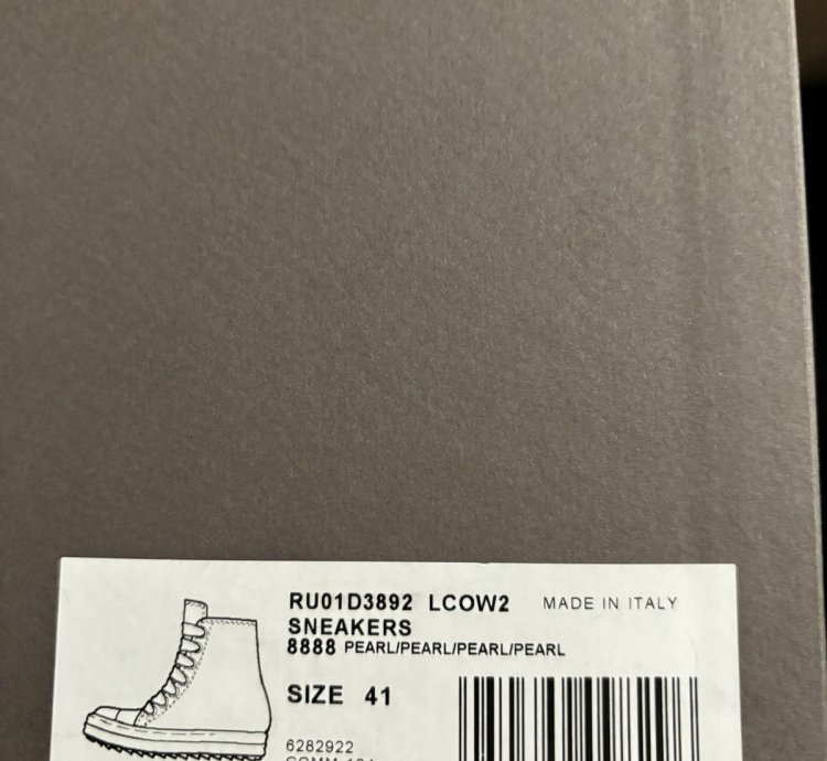 Rick Owens Jumbo Lace Sneakers