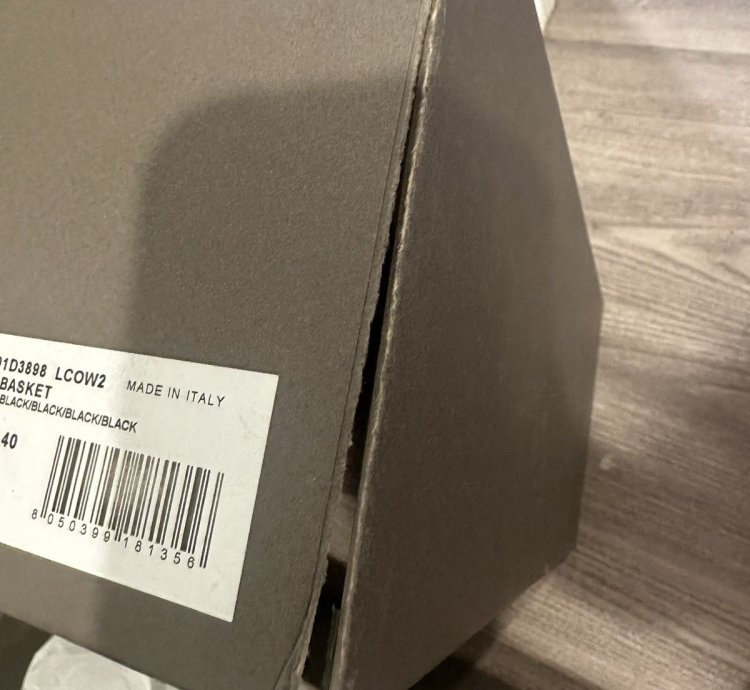 Rick Owens jumbo lace triple black geobaskets size 40