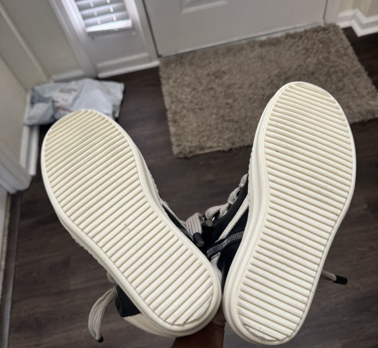 RICK OWENS JUMBO LACED GEOBASKET