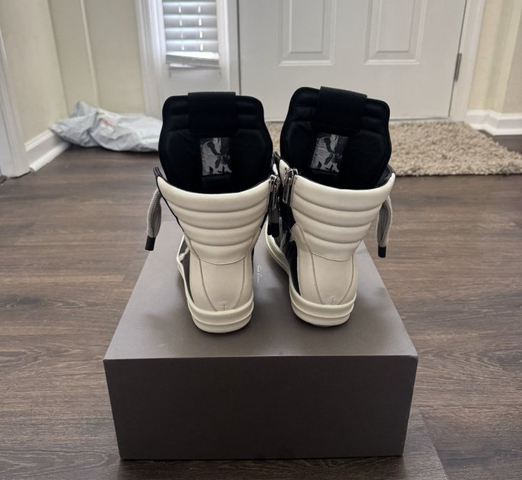 RICK OWENS JUMBO LACED GEOBASKET