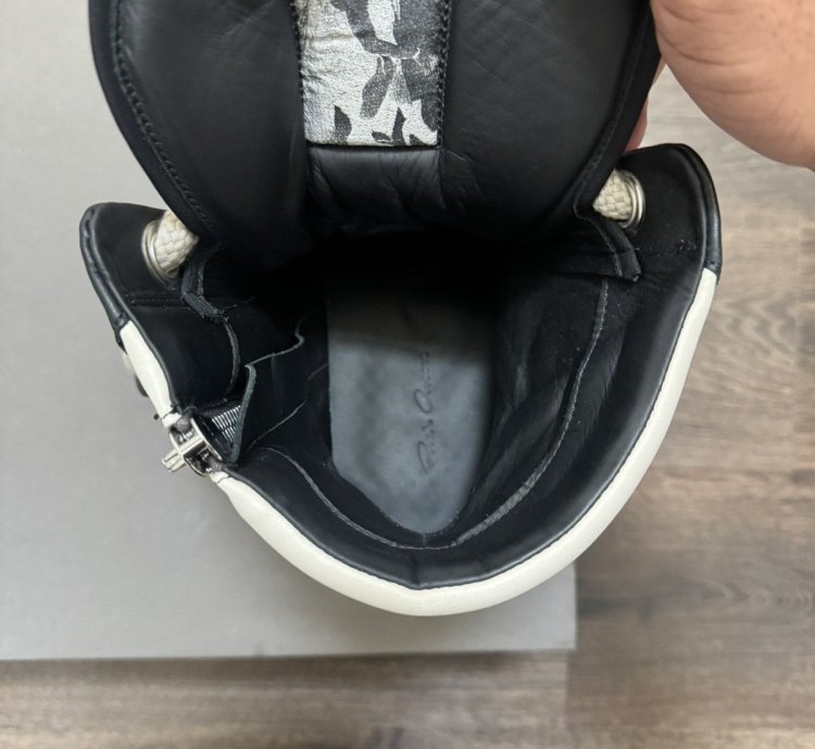 RICK OWENS JUMBO LACED GEOBASKET