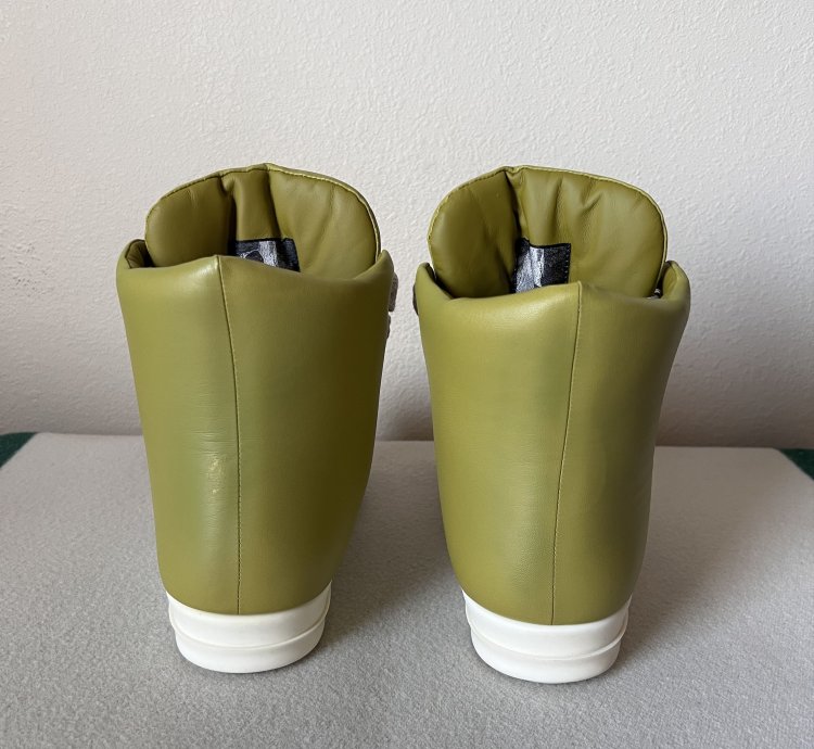 Rick Owens Jumbo Laced Padded Ramones in Acid