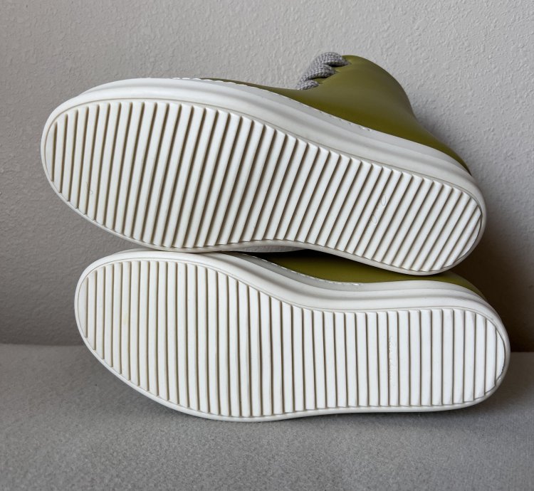 Rick Owens Jumbo Laced Padded Ramones in Acid