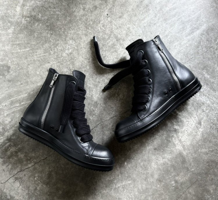 RICK OWENS JUMBO LACED SNEAKERS