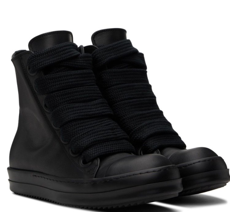 RICK OWENS JUMBO LACED SNEAKERS