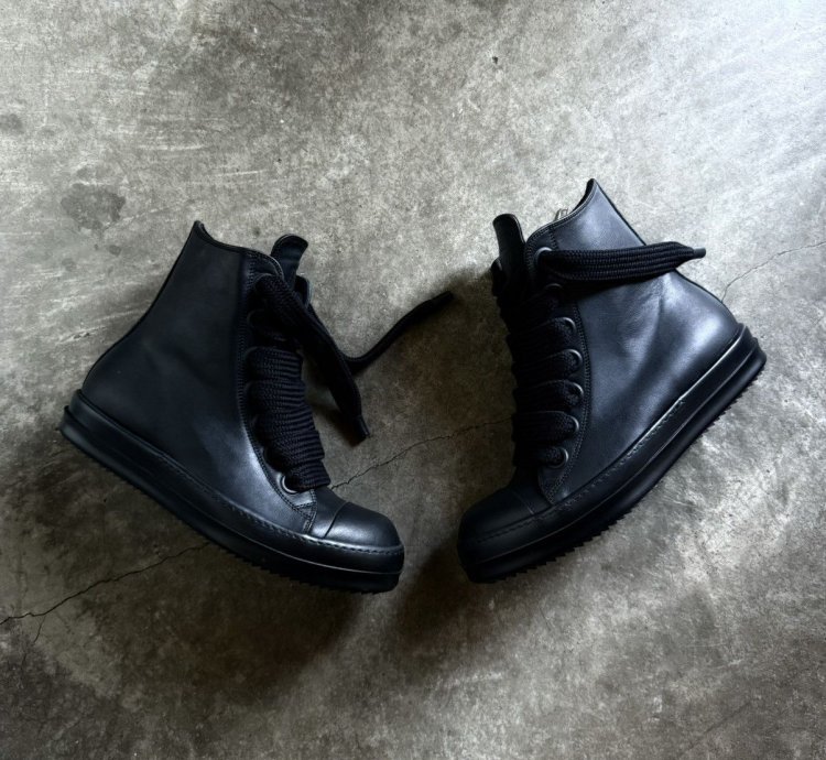 RICK OWENS JUMBO LACED SNEAKERS