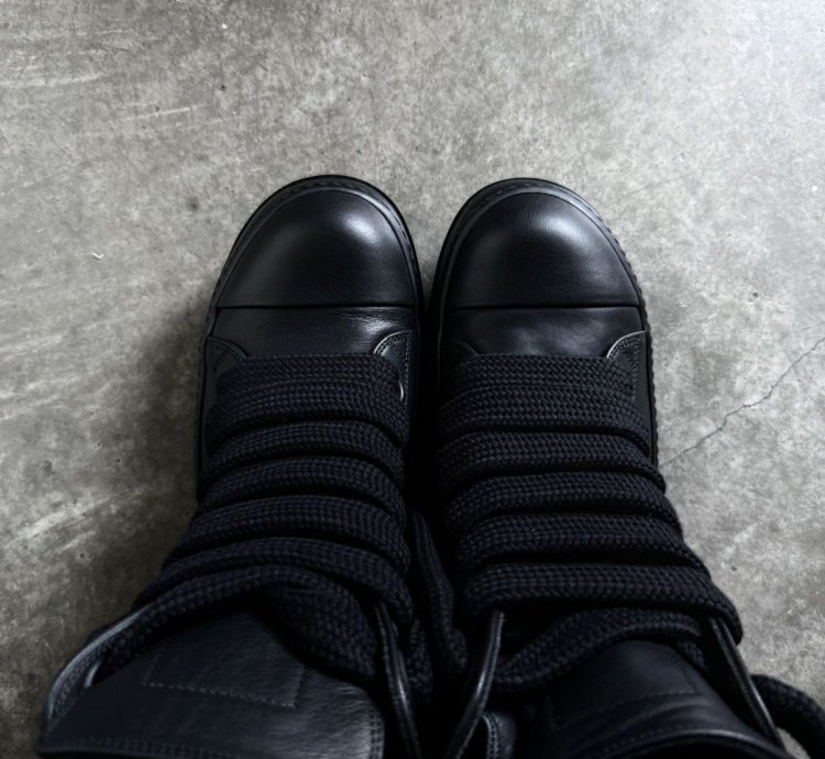 RICK OWENS JUMBO LACED SNEAKERS