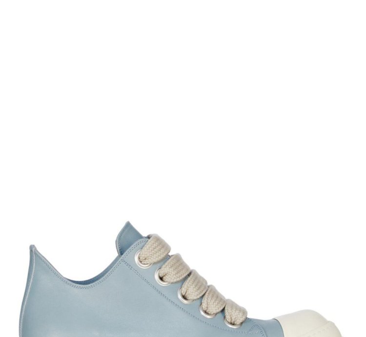 Rick Owens Jumbolace Ramones Pale Blue 42 5 (9 5US)