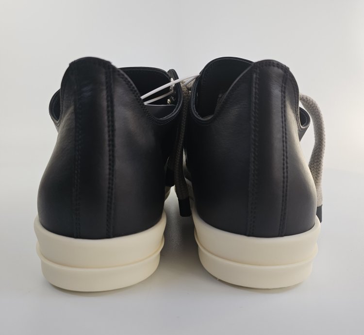 Rick Owens Jumbolaced Porterville Black Sneakers New 44