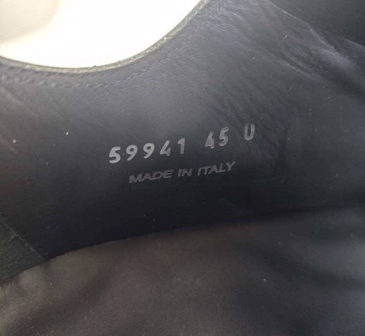 Rick Owens Jumbolaced Porterville Black Sneakers New 45
