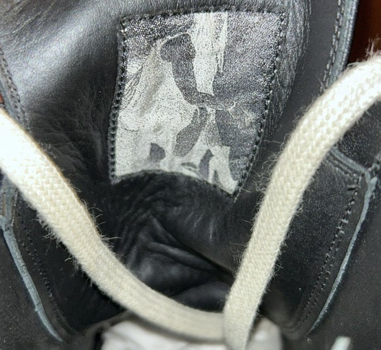 Rick Owens Leather Ramones