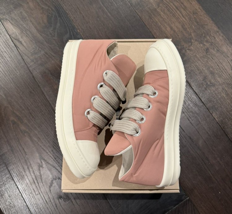 RICK OWENS LIDO DRKSHDW JUMBO LACE PUFFER LOW